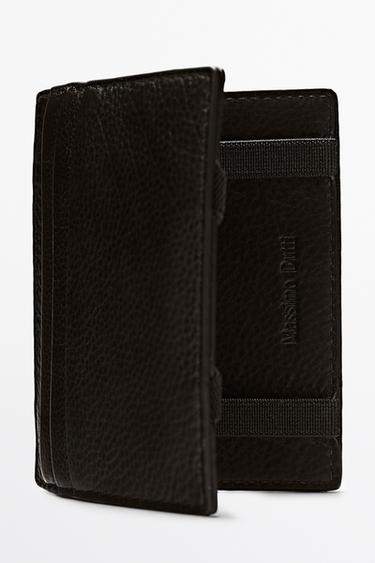 Nappa leather "magic" wallet — Black 2