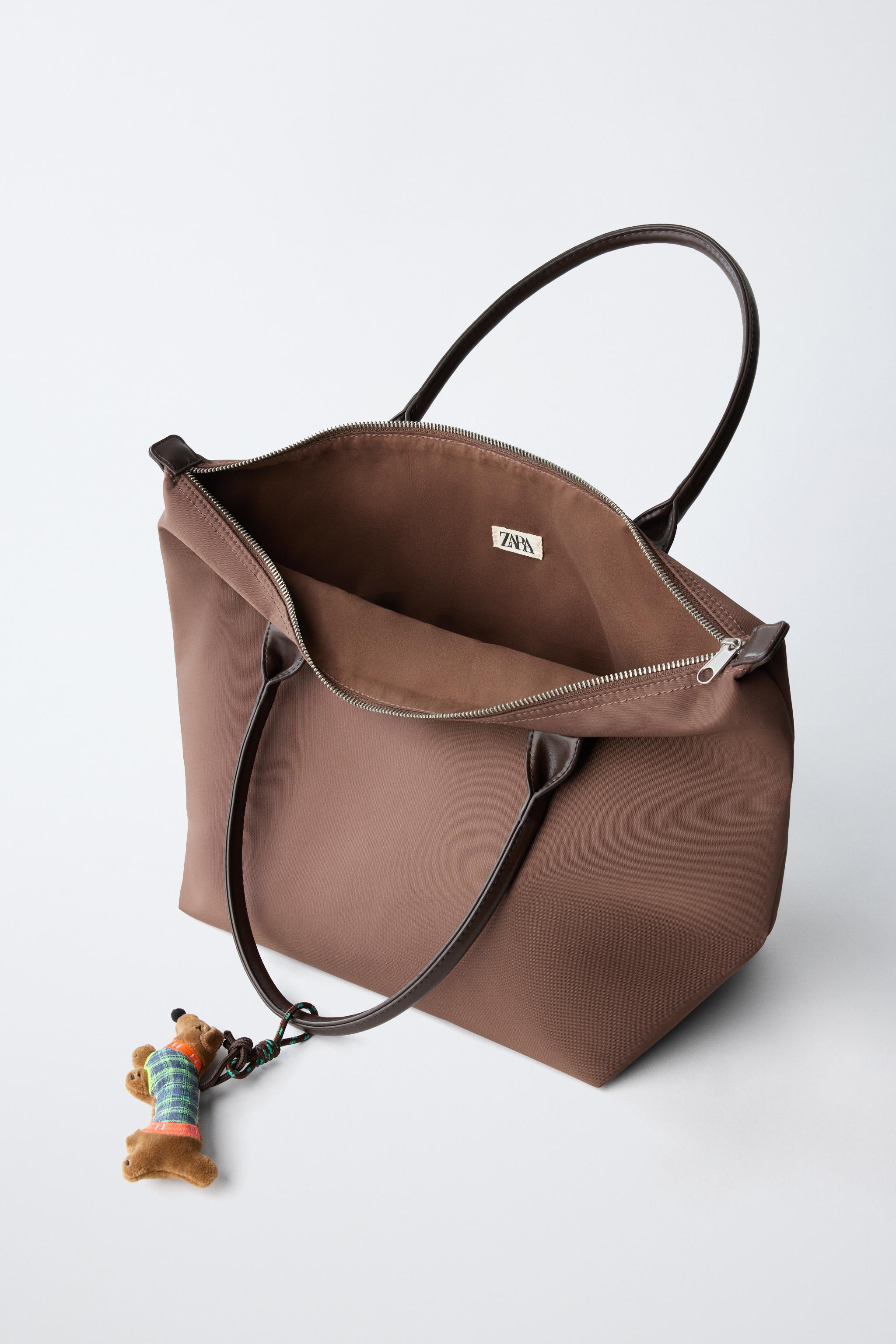 Детские сумки Zara DOG PRINT SHOPPER — фото 4