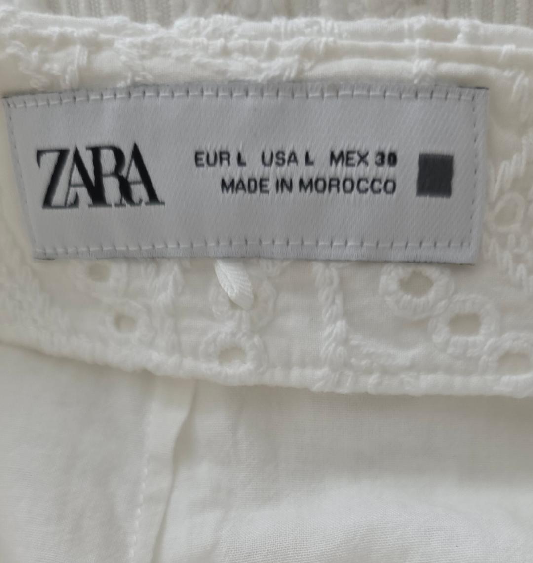 EMBROIDERED EYELET SHORTS - Image 3