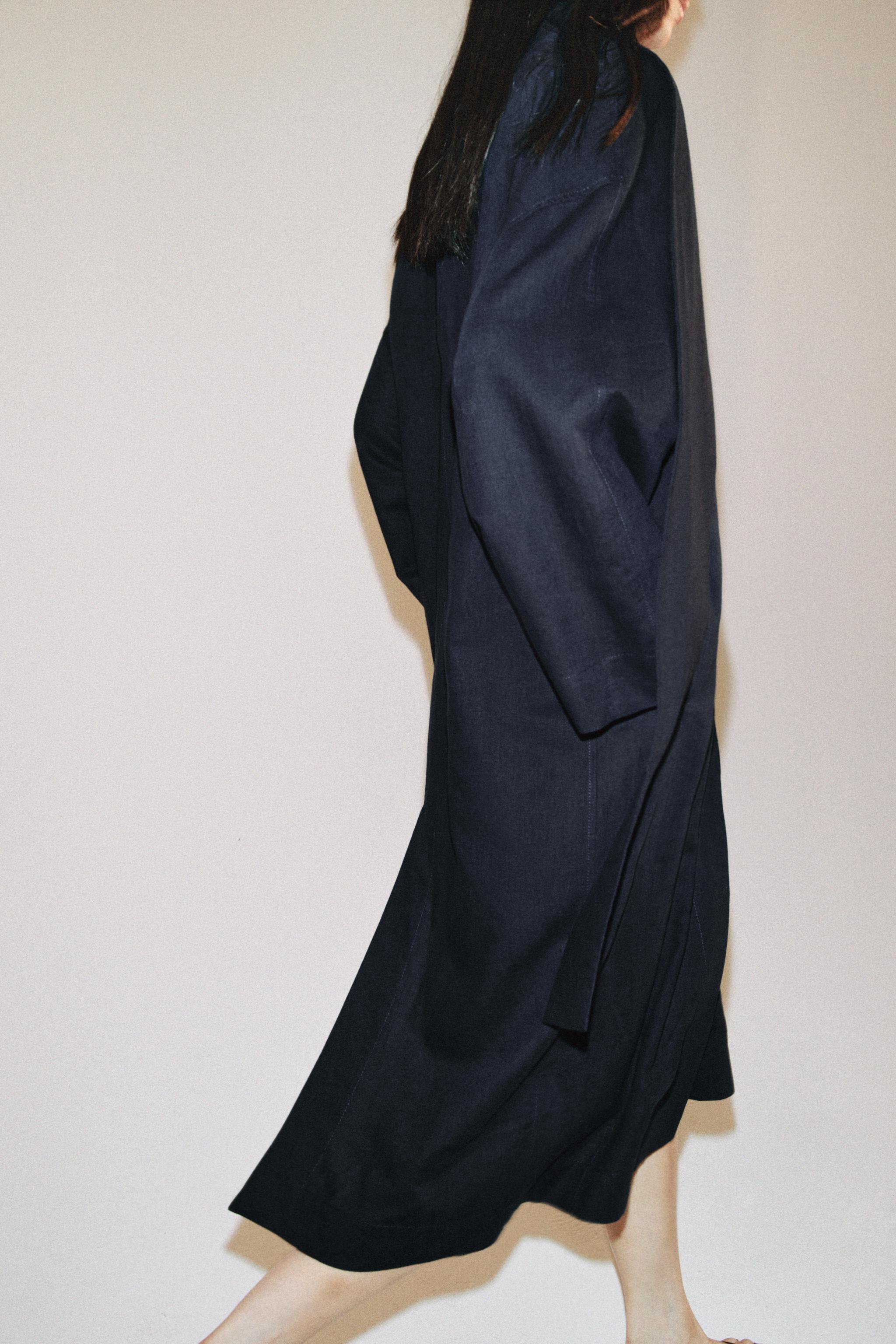 ZW COLLECTION KETEN OVERSIZE KABAN - Görsel 4