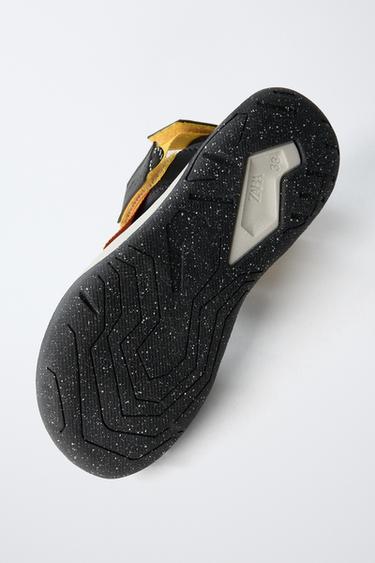 SANDALES TECHNIQUES MULTICOLORES - Multicolore de Zara - Image 6