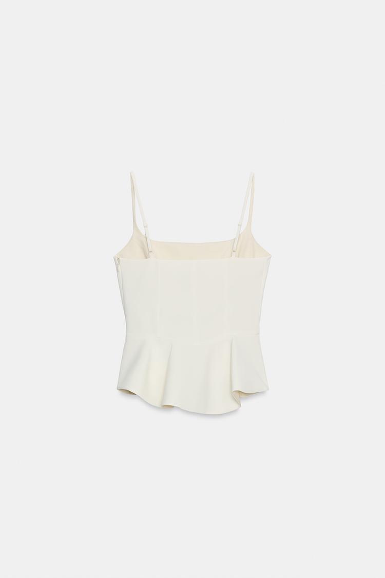 Top peplum colección ZW 8