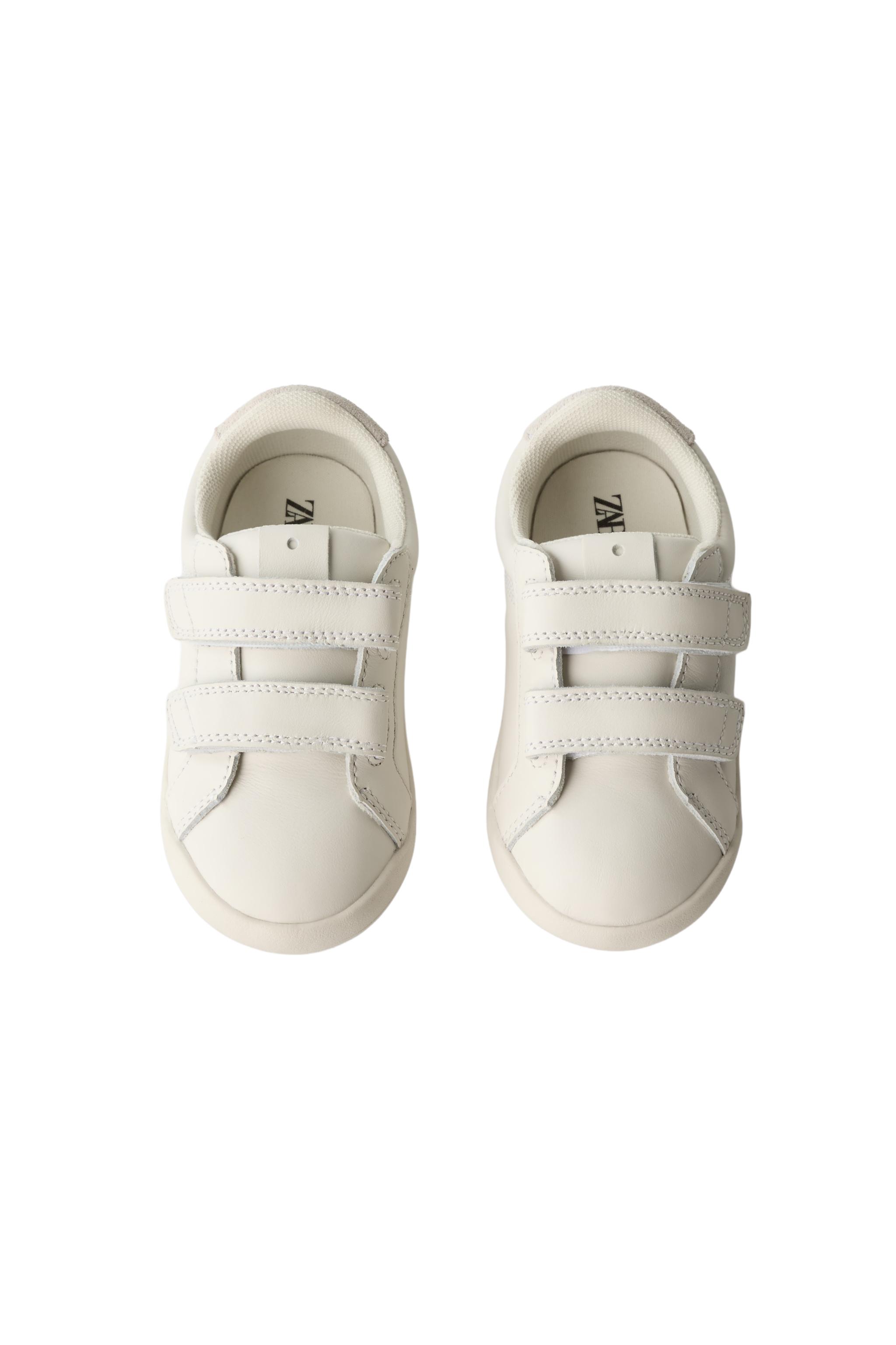 LEATHER BAREFOOT SNEAKERS — White