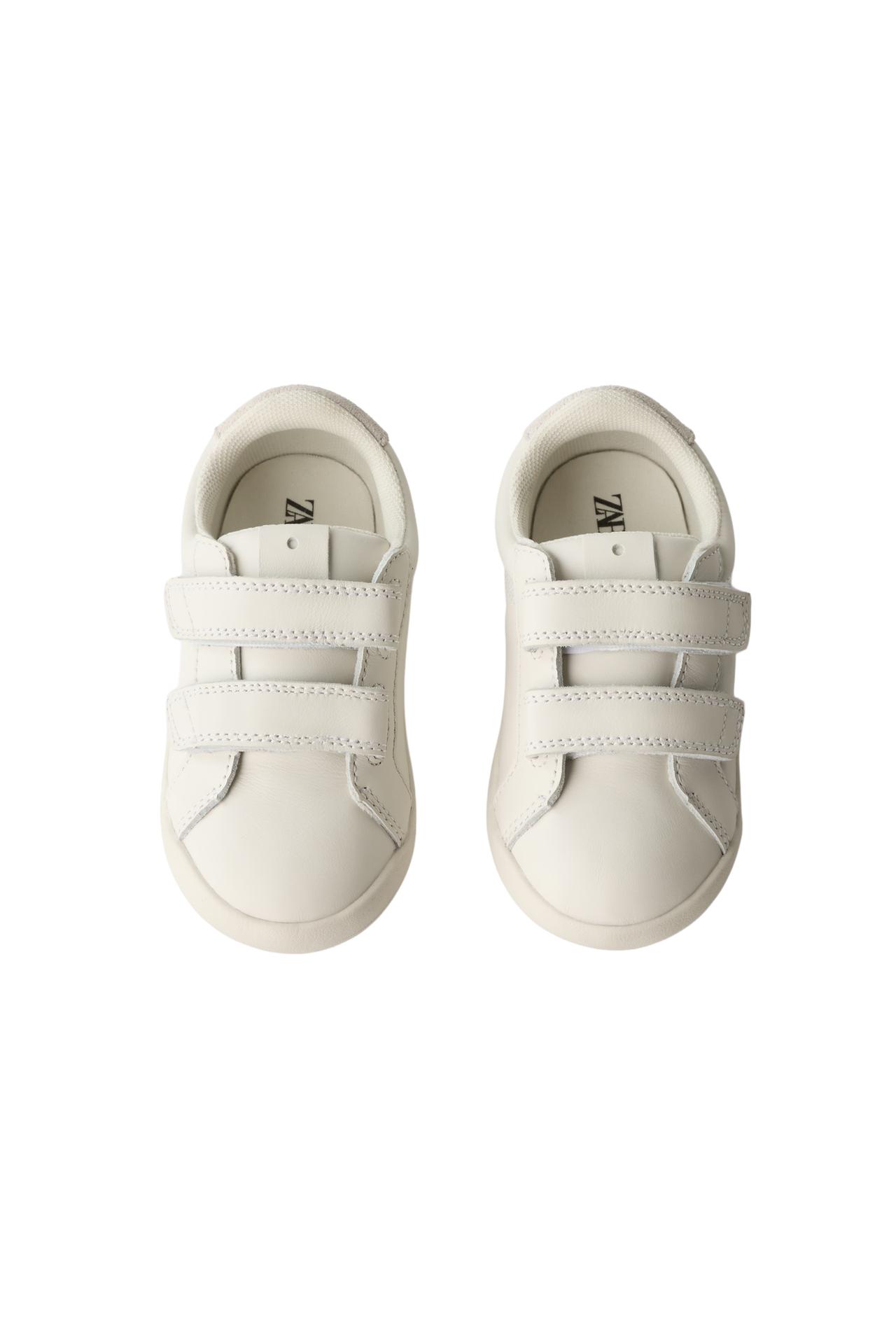 LEATHER BAREFOOT SNEAKERS — White