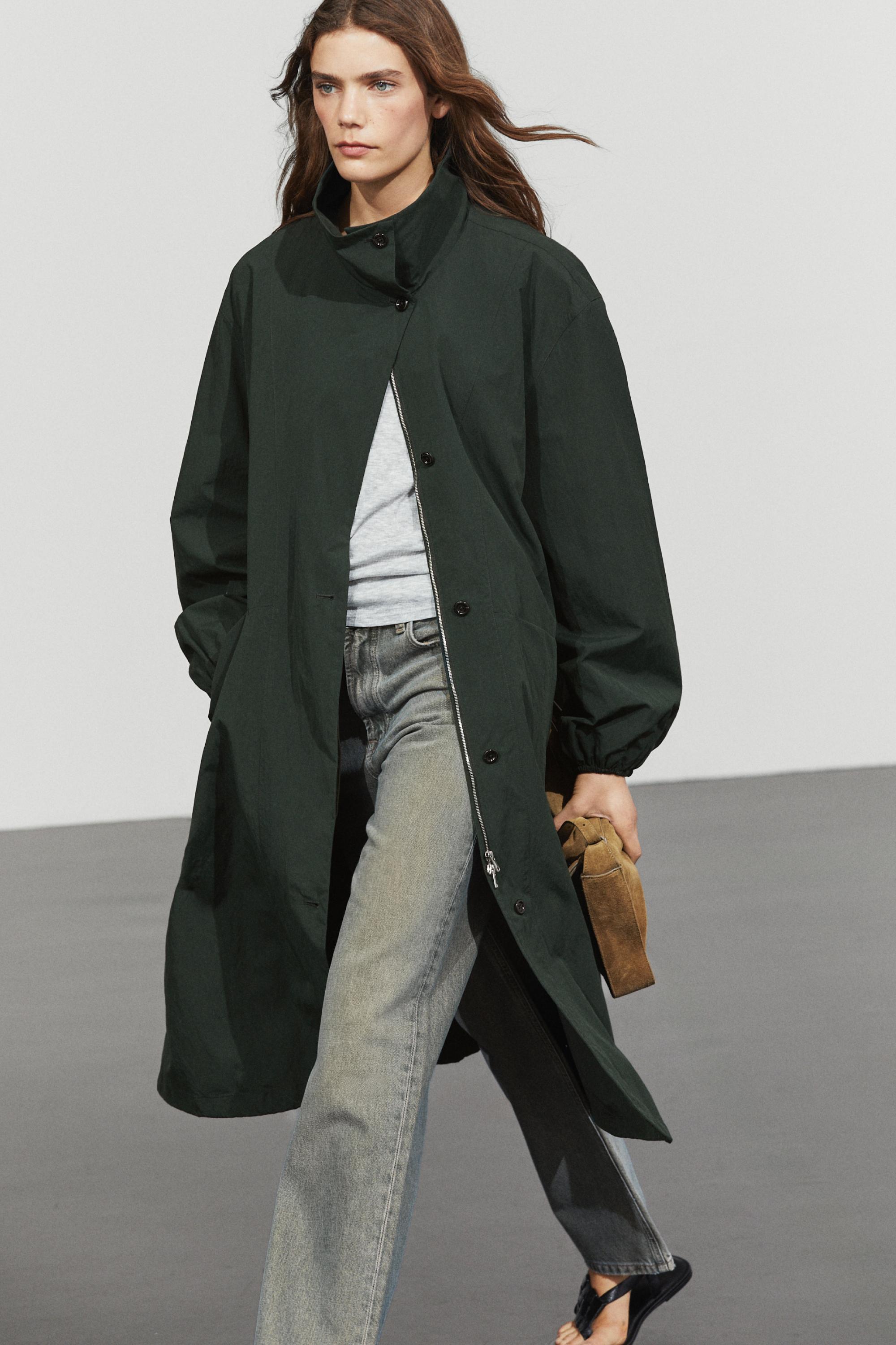 Long technical parka — 567