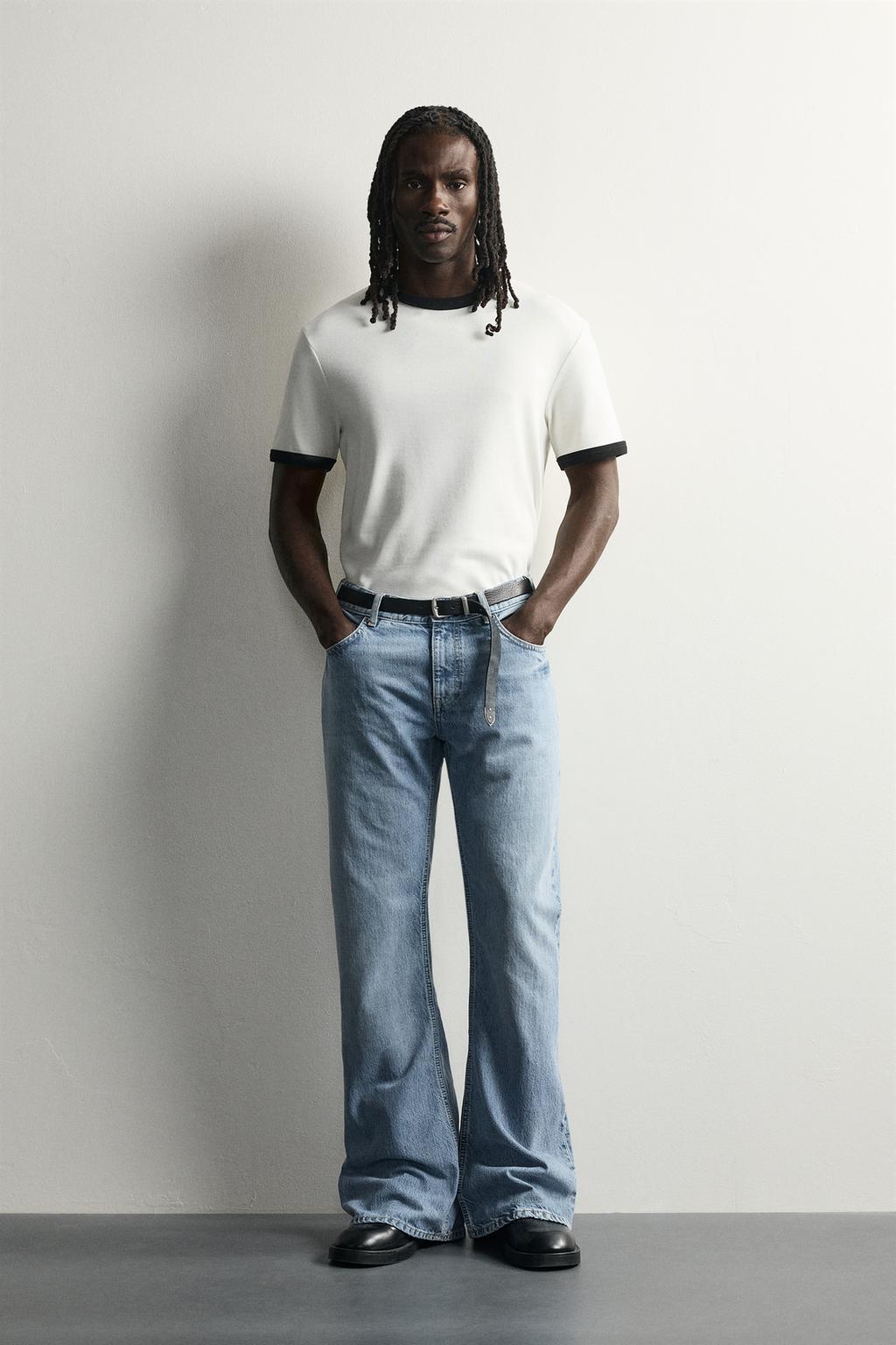 FLARE FIT JEANS