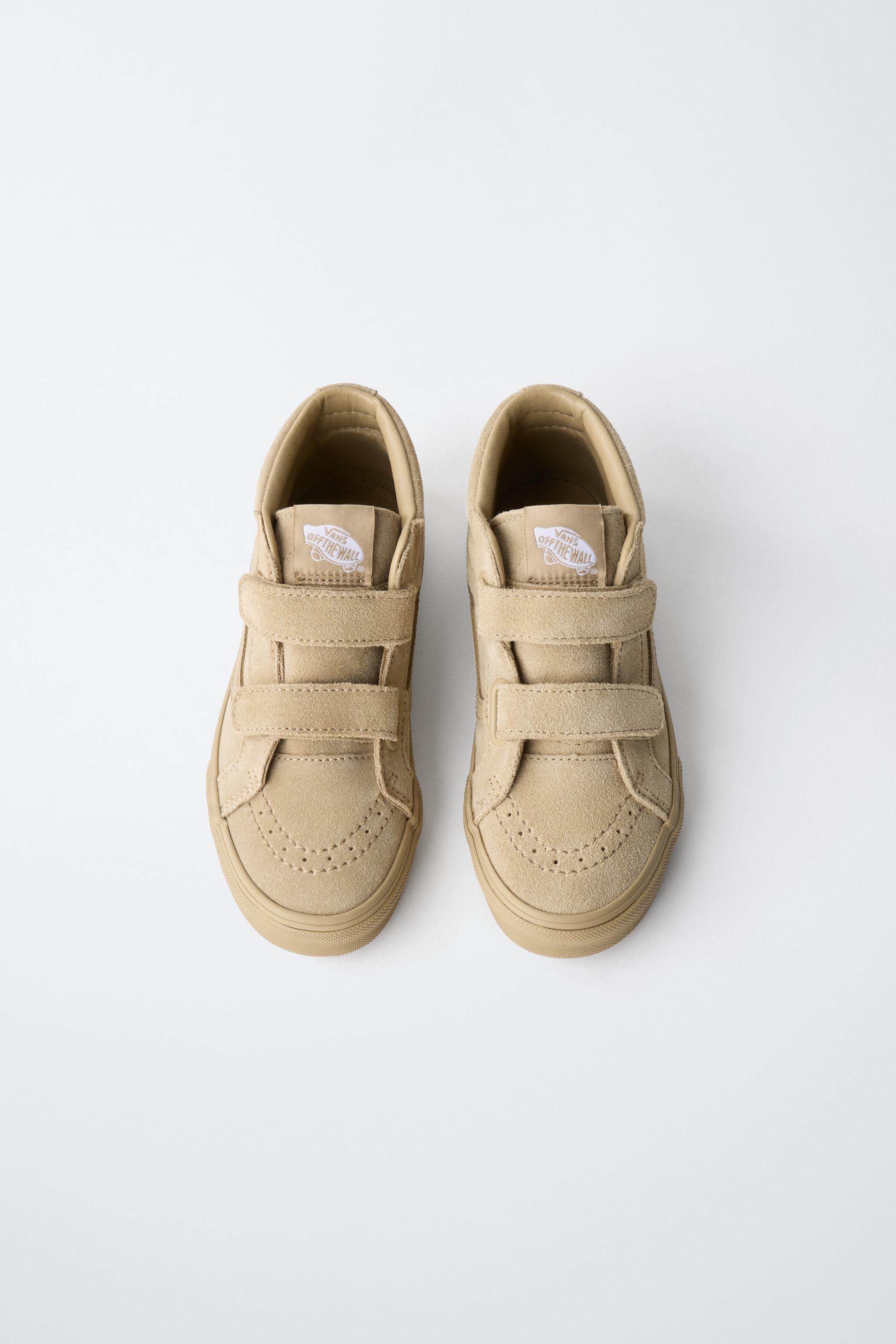 ZARA VANS® LEATHER SNEAKER BOOTS
