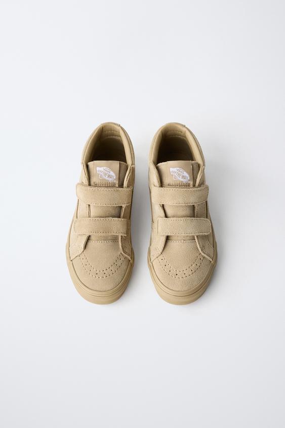 BASKETS MONTANTES EN CUIR ZARA VANS® - Marron sable de Zara - Image 3