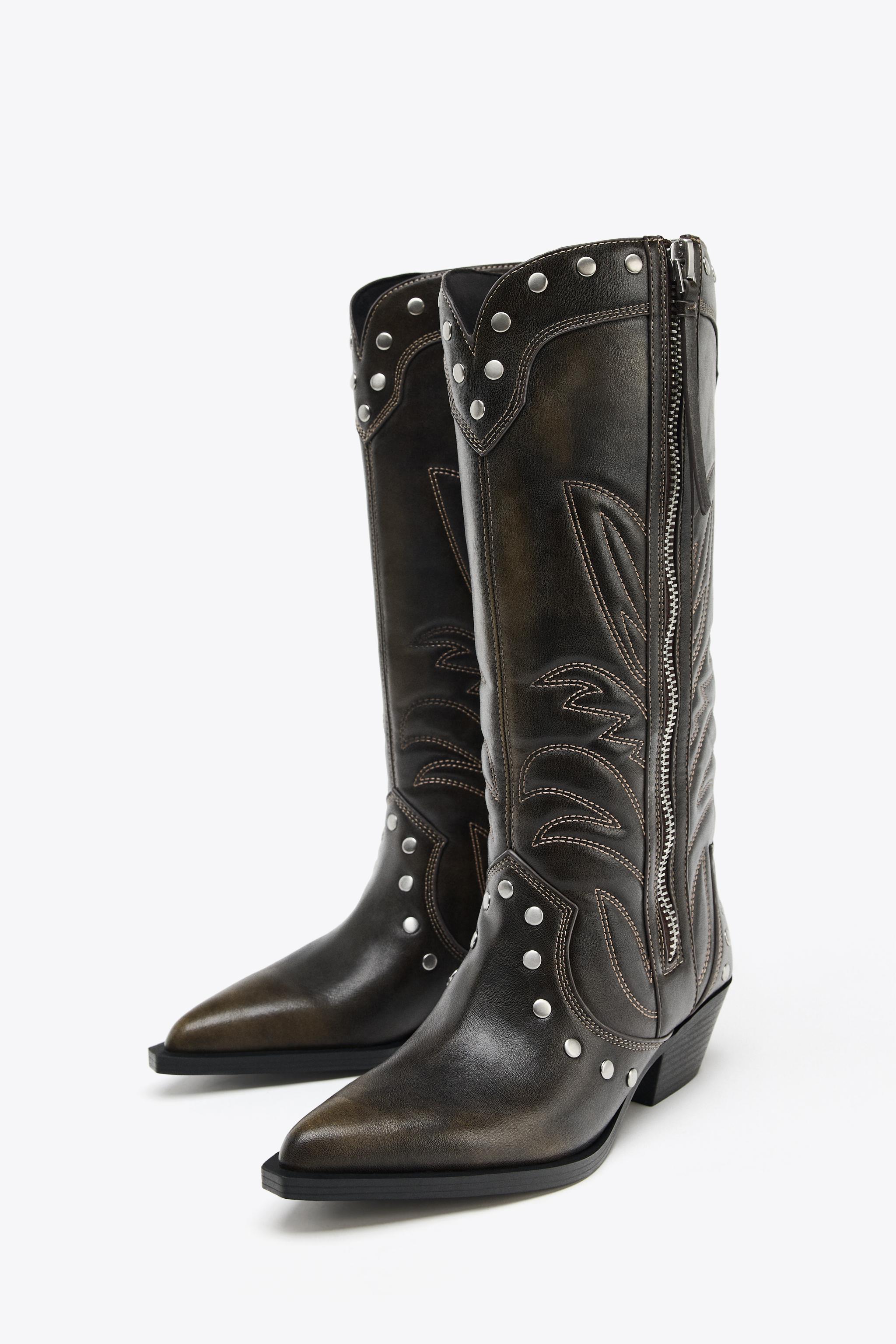 BOTTES COW-BOY À CLOUS