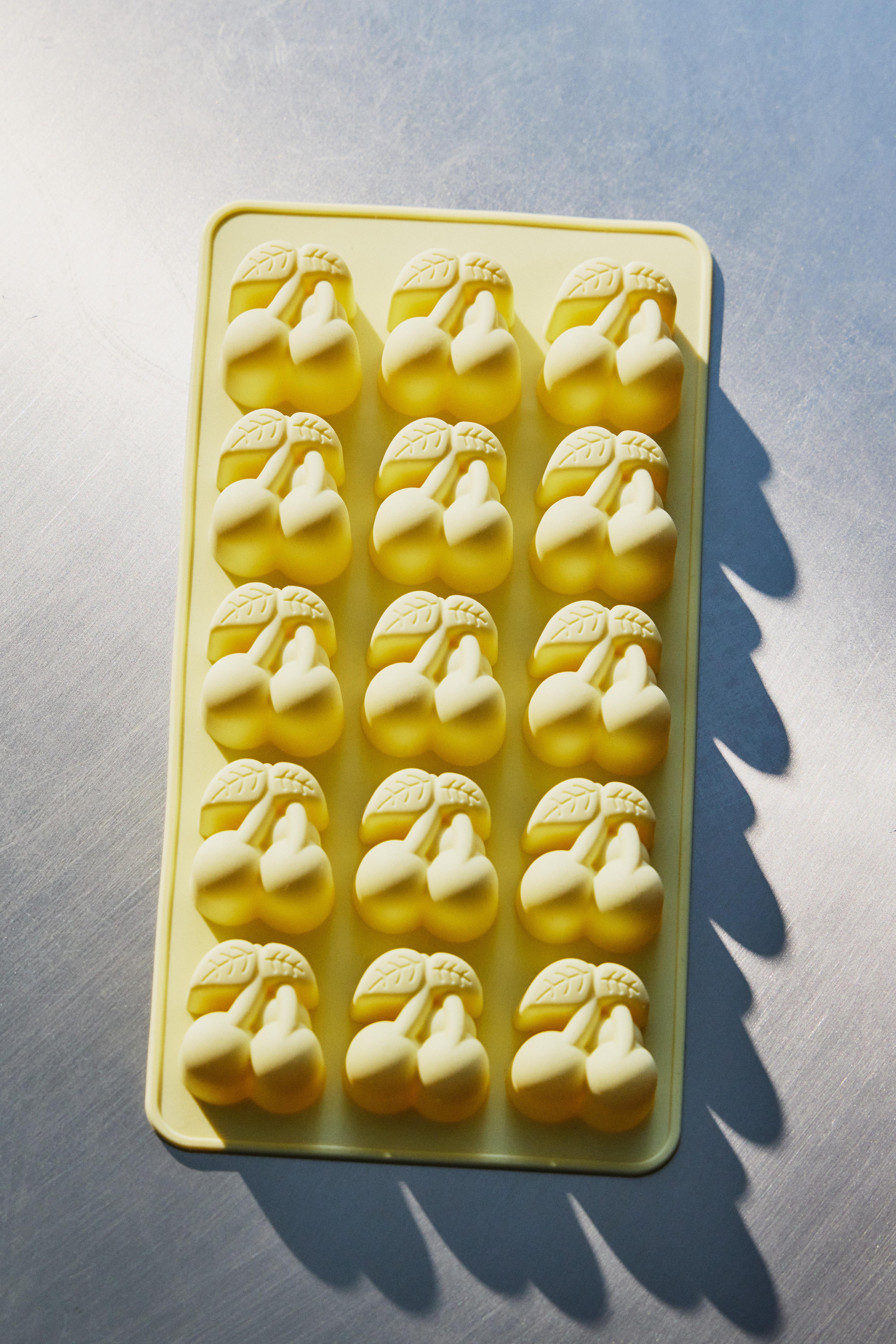 BAC À GLAÇONS SILICONE CÉRISES 15 GLAÇONS