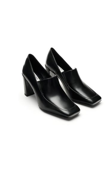 Leather heel loafer - LIMITED EDITION — Black 2