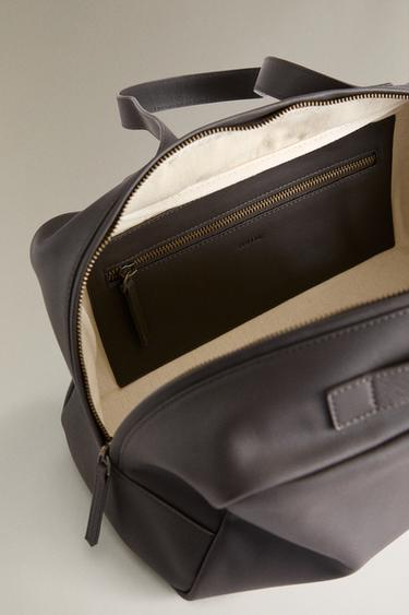 MINI SAC BOWLING - Marron de Zara - Image 4