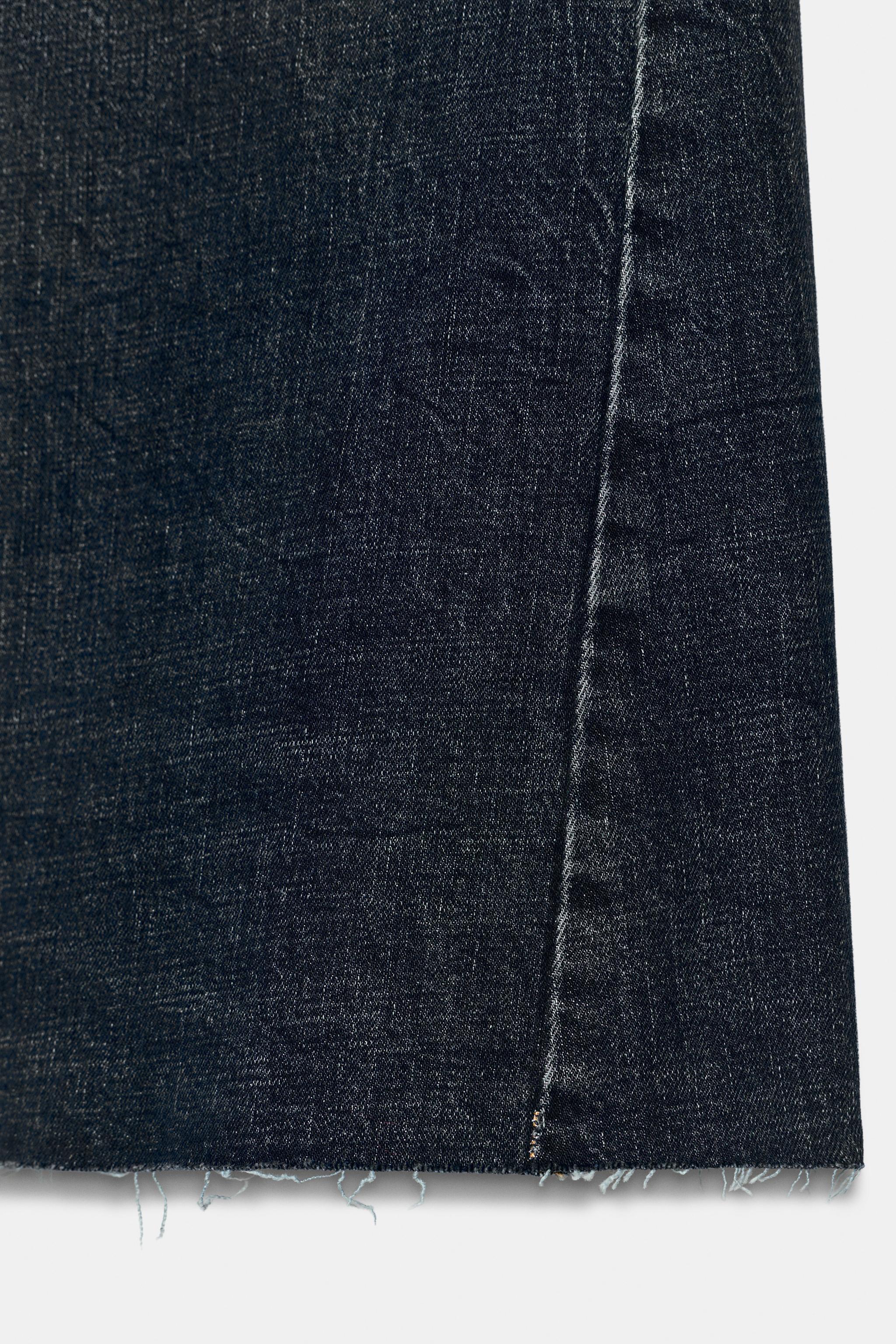 JEANS TRF FLARE EXTRA CONFORT TAILLE BASSE