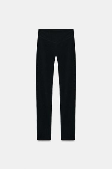 LEGGINGS COSTURAS - Negro de Zara