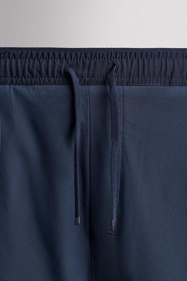 SHORT D'ENTRAÎNEMENT 2 EN 1 BASIQUE - Bleu marine de Zara - Image 7