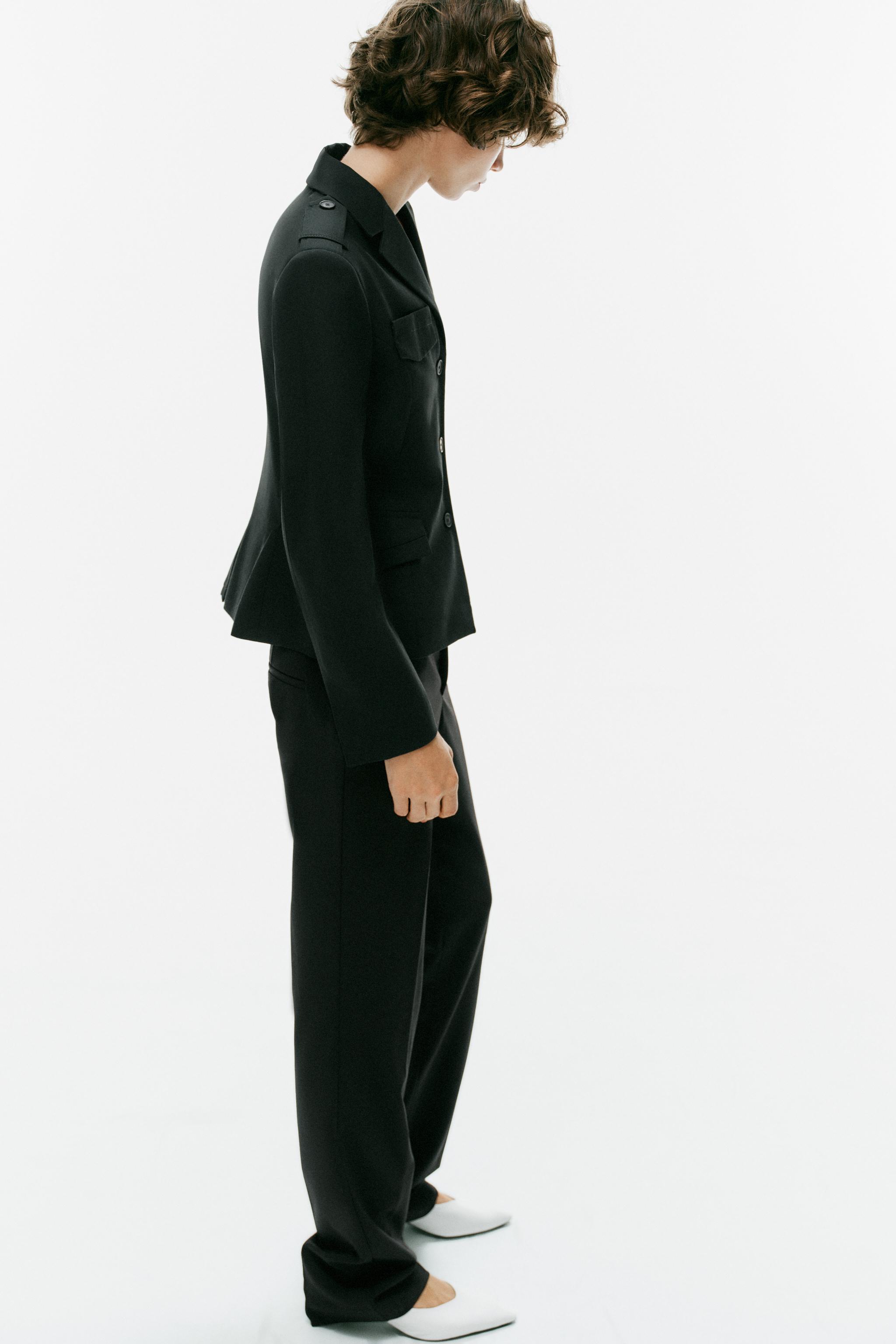Zara SHORT LAPEL BLAZER — фото 6