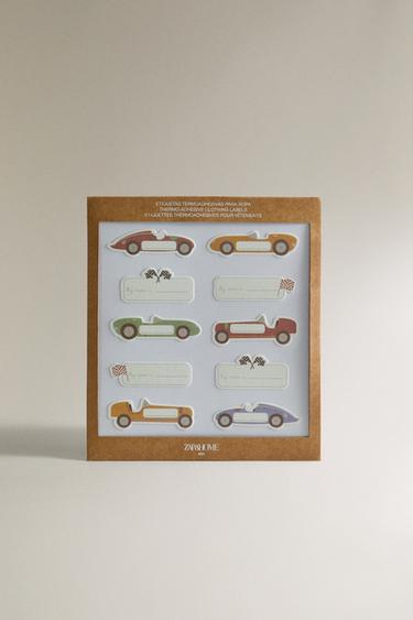 CHILDREN'S RACING THERMO-ADHESIVE NOTES - Multicoloured by Zara