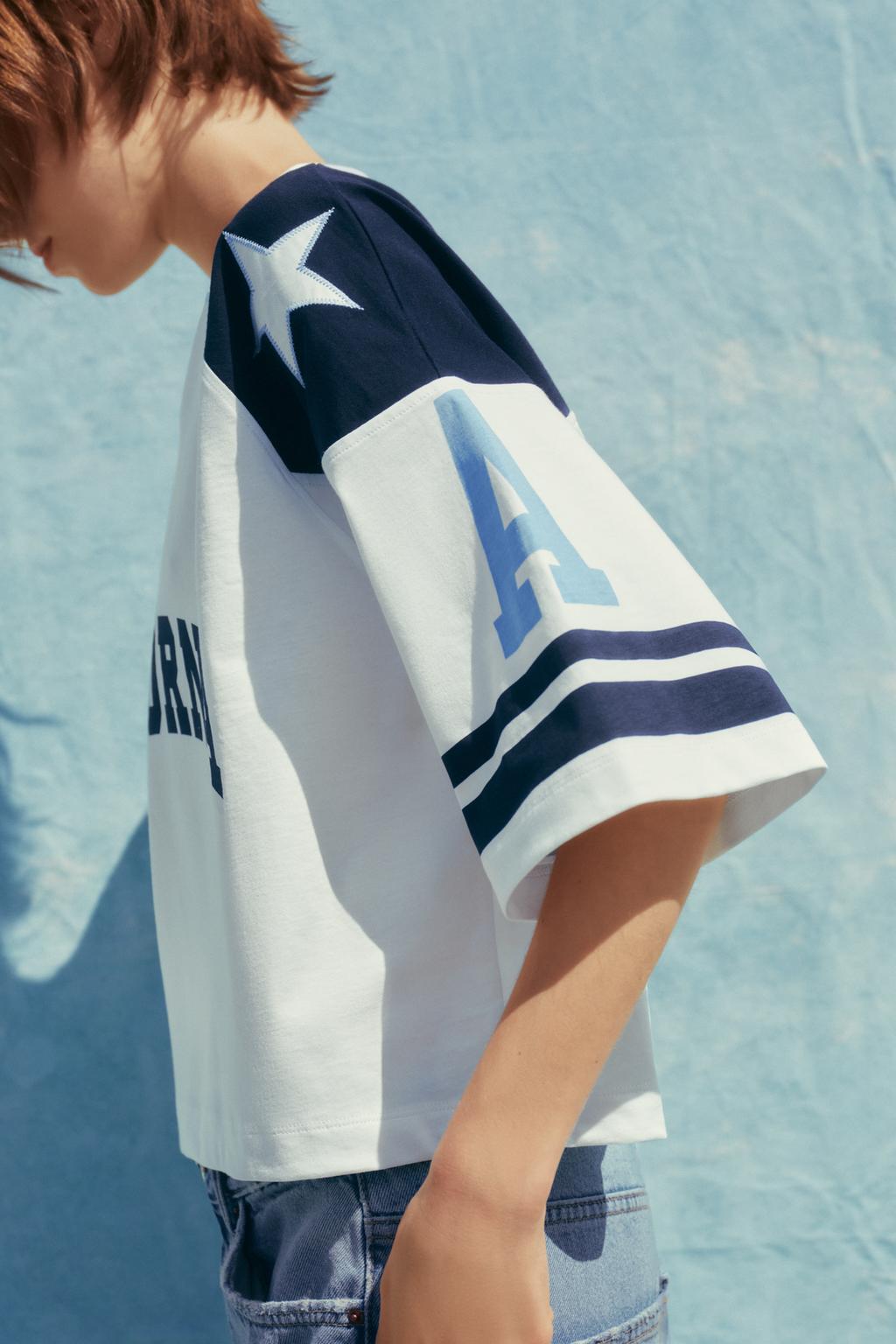 Thumbnail image for PRINTED ELBOW SLEEVE T-SHIRT