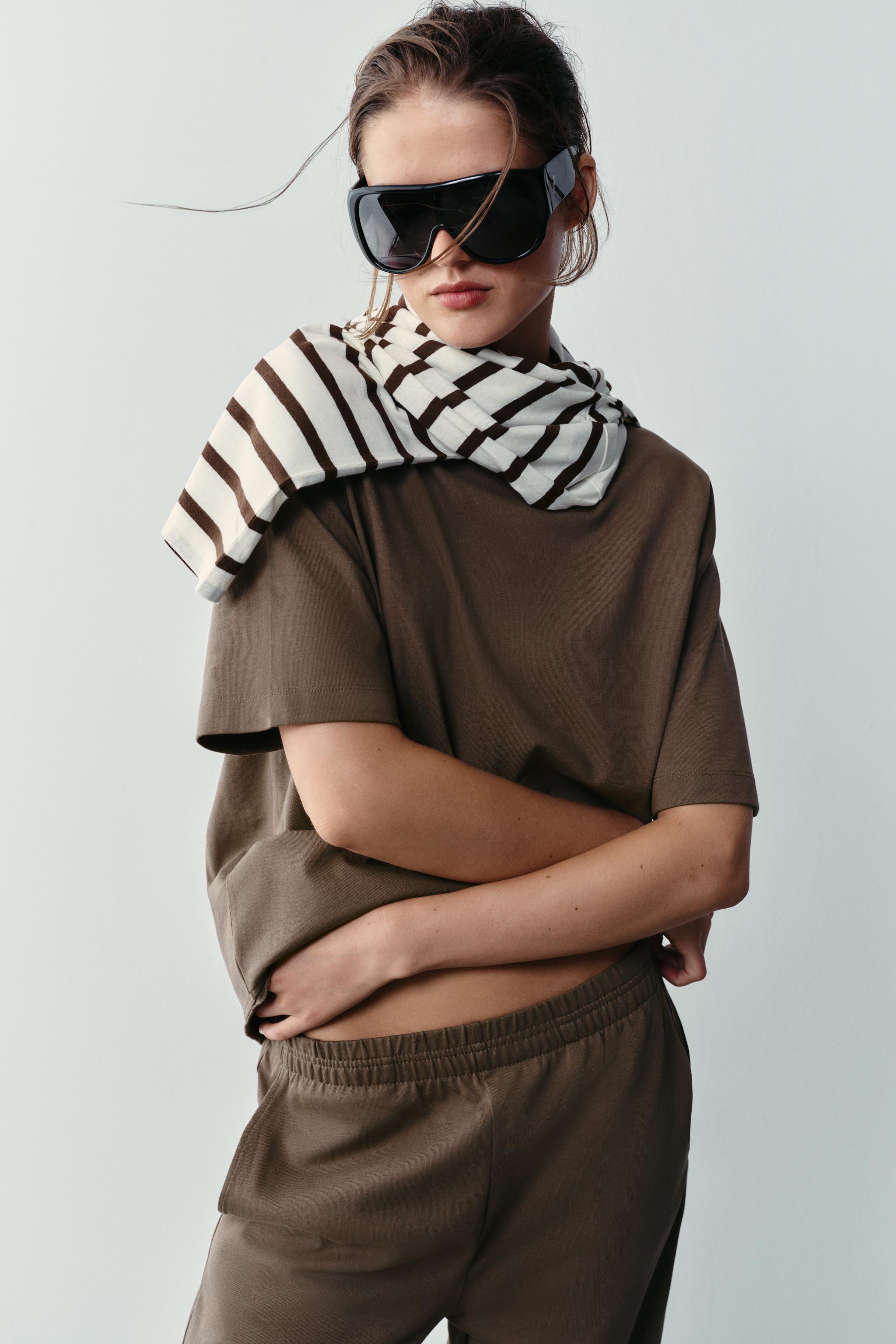 STRAIGHT-LEG COTTON PANTS