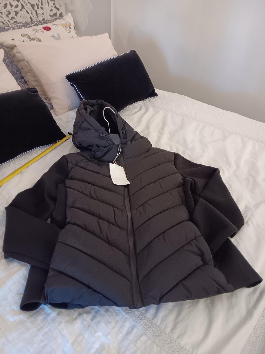 CONTRAST PUFFER JACKET - Image 5