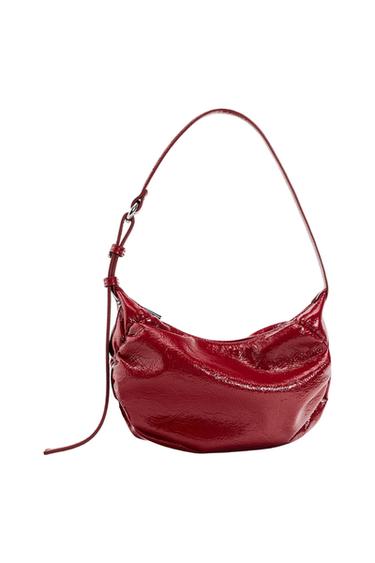 RUCHED SHOULDER BAG