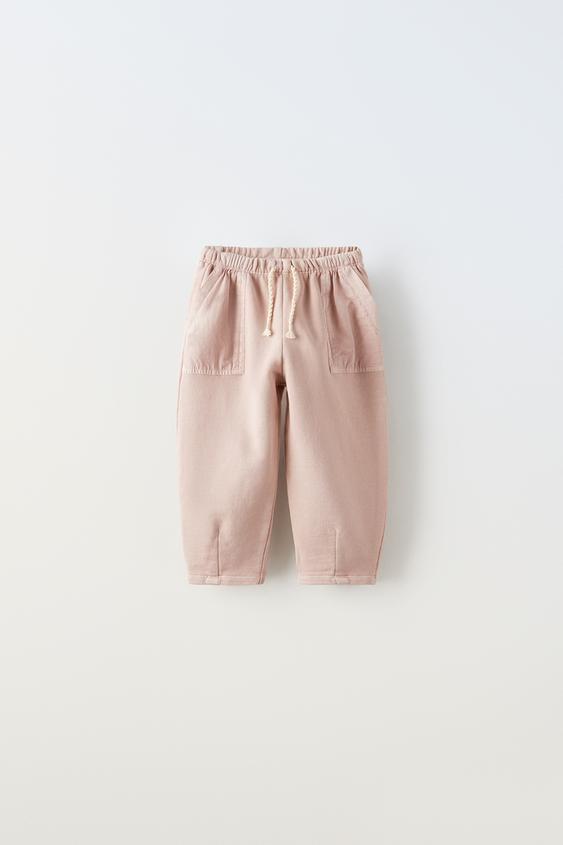 COMBINATION PANTS - Dusty pink | ZARA United States