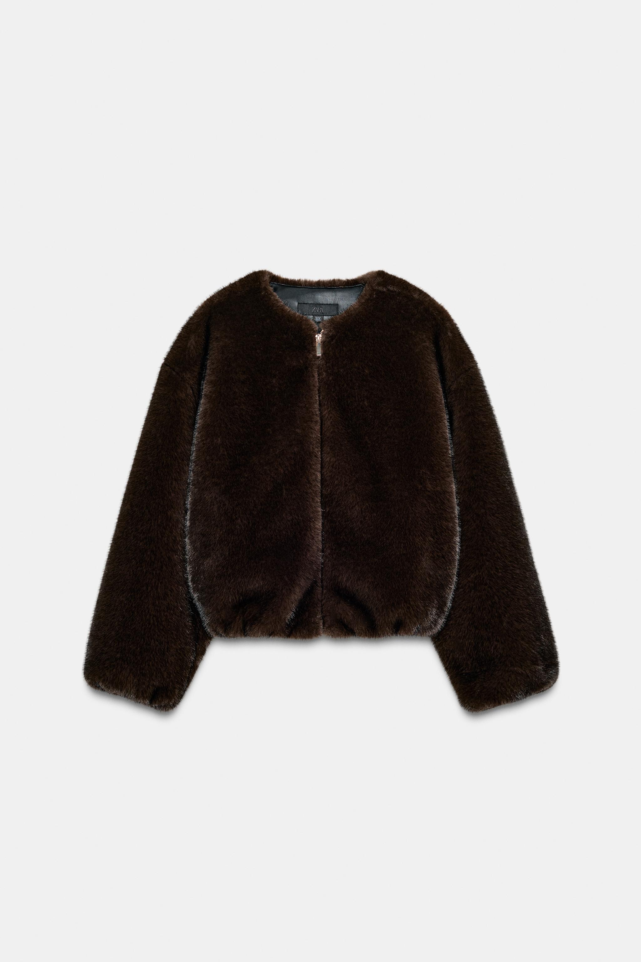BOMBER EFFET FOURRURE