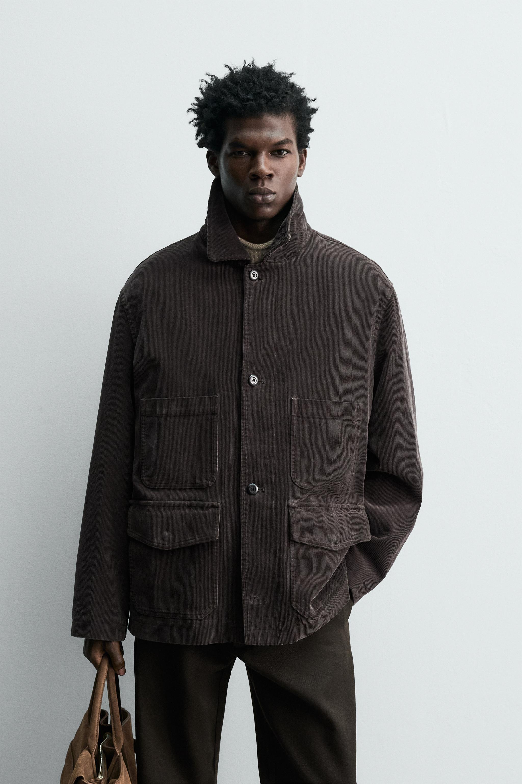 CORDUROY POCKET JACKET
