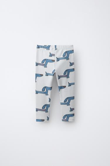 DOG PRINT LEGGINGS — Ice 2