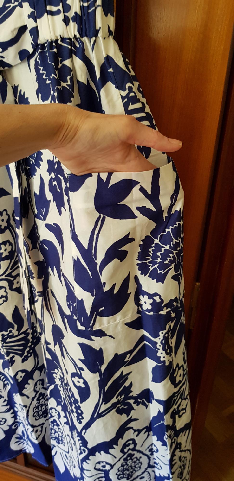 FLORAL PRINT MIDI DRESS - Image 3