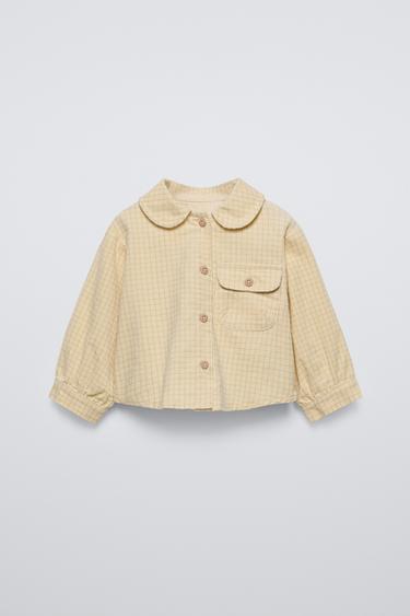 NEEDLECORD CHECK SHIRT - Vanilla by Zara - Image 0