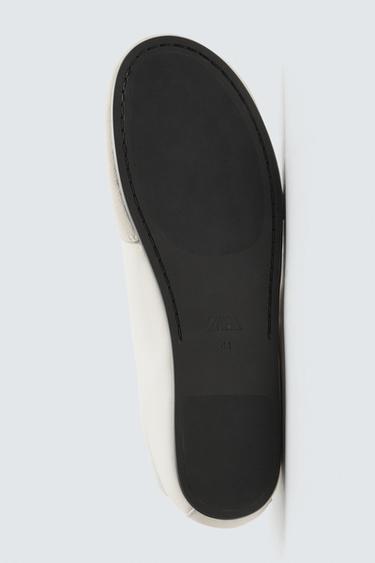 TENNIS EN CUIR ÉDITION LIMITÉE - Blanc de Zara - Image 6