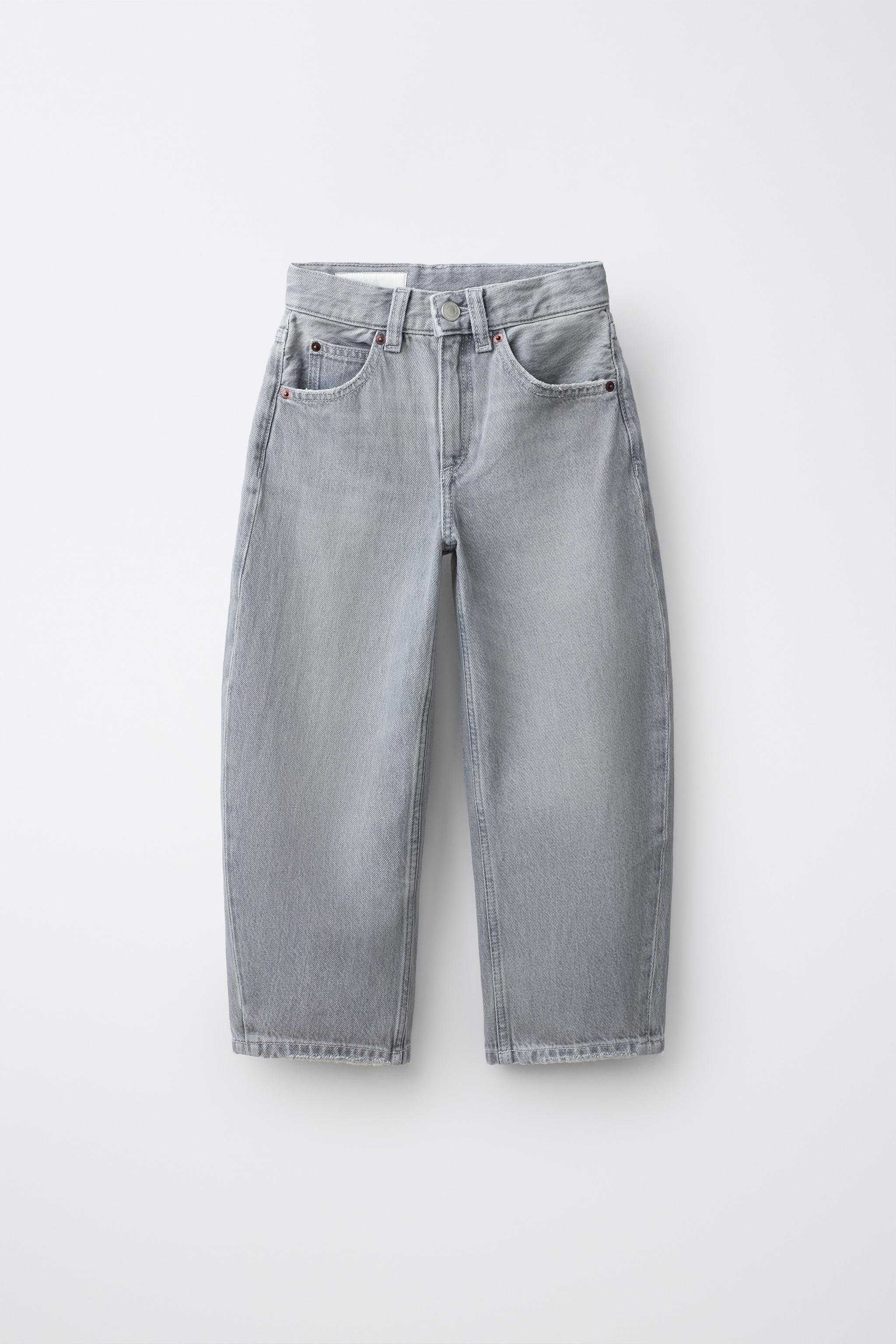 BARREL JEANS — Gray