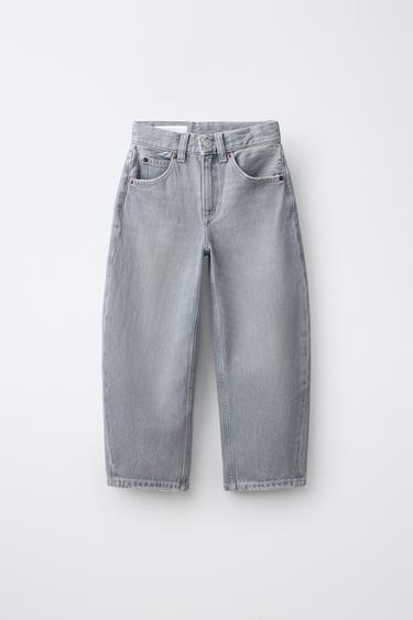 Zara BARREL JEANS - Gray