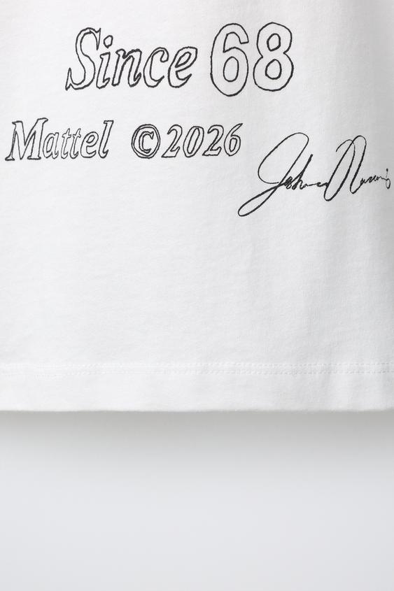 T-SHIRT IMPRIMÉ HOT WHEELS™ MATTEL - Blanc de Zara - Image 3