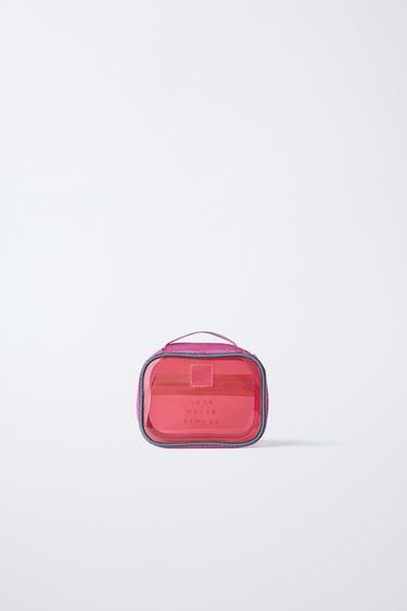 BEACH TOILETRY BAG - Pink by Zara - Image 4