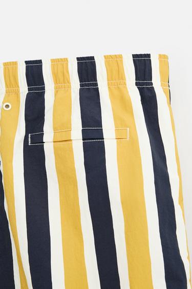 STRIPED REGULAR SWIMMING TRUNKS - various by Zara - Image 9