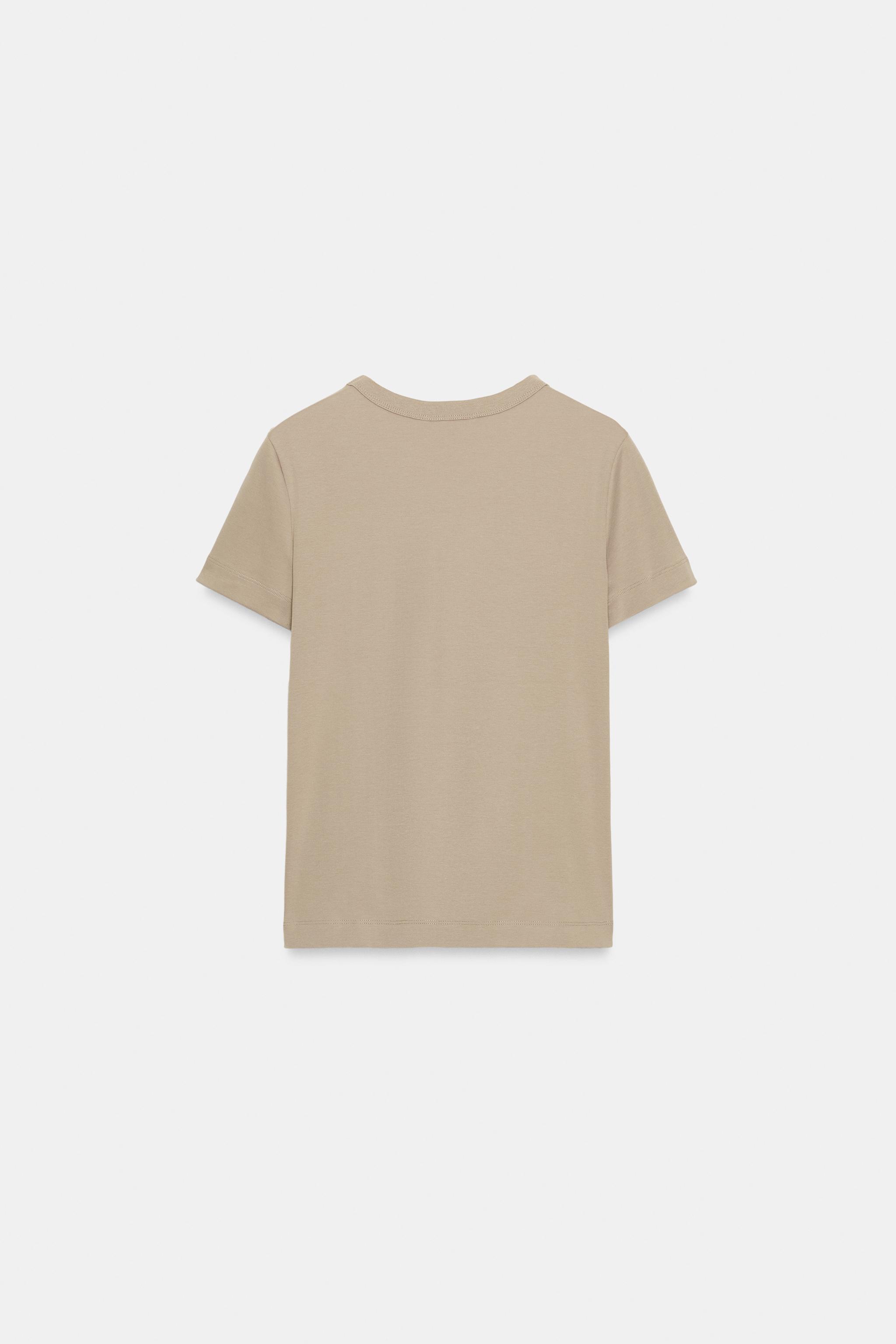 T-SHIRT INTERLOCK MANCHES COURTES