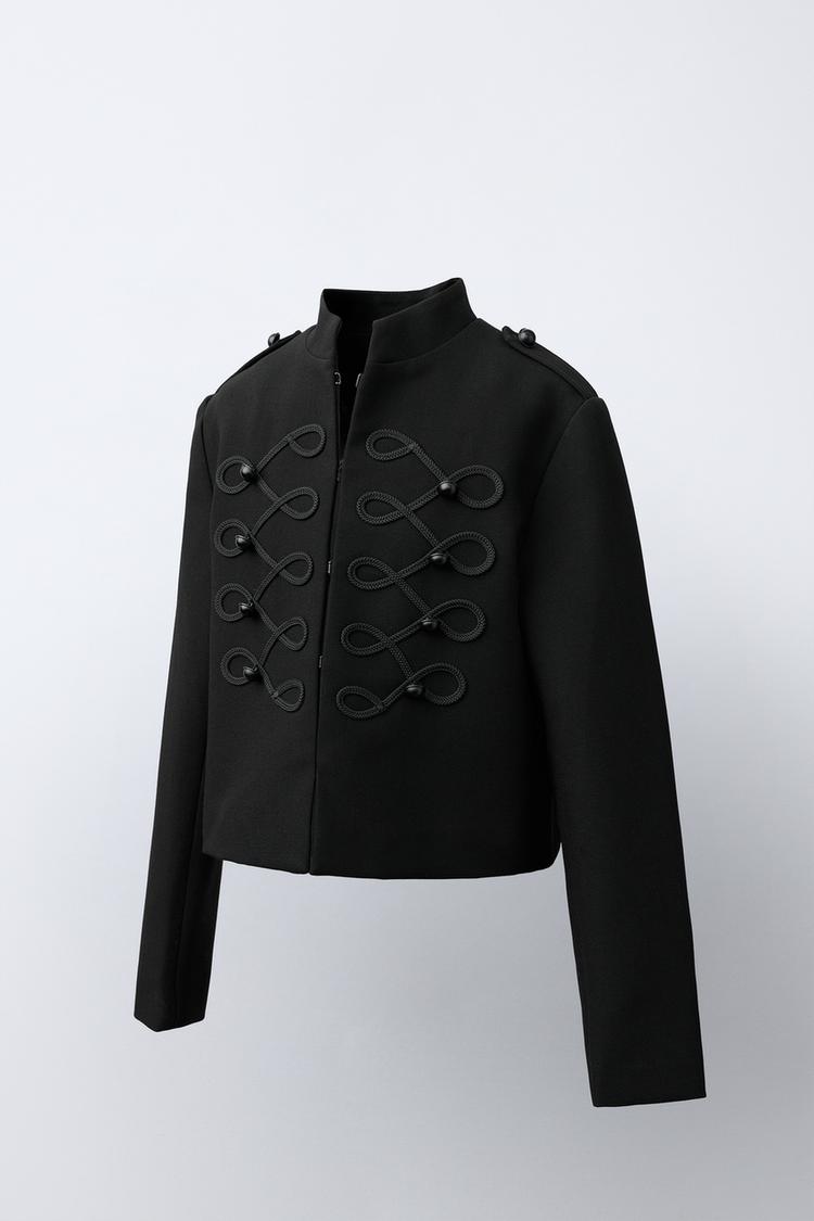 Chaqueta ajustada con botones 3