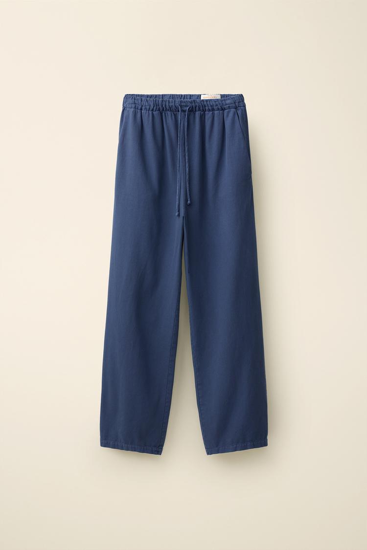 CREATED BY CARAMEL LONDON X ZARA PANTS — Blue