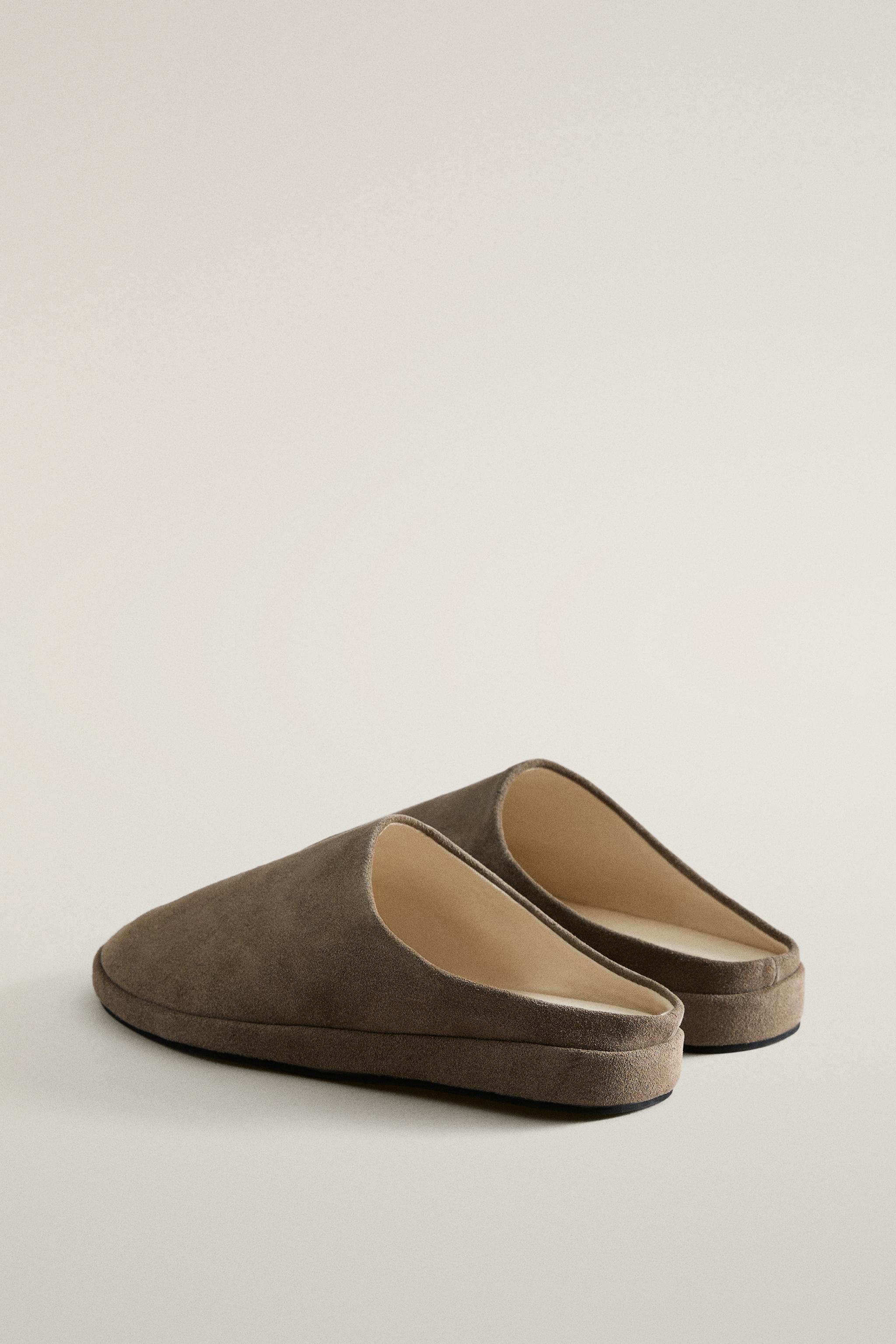 MULE CROÛTE DE CUIR