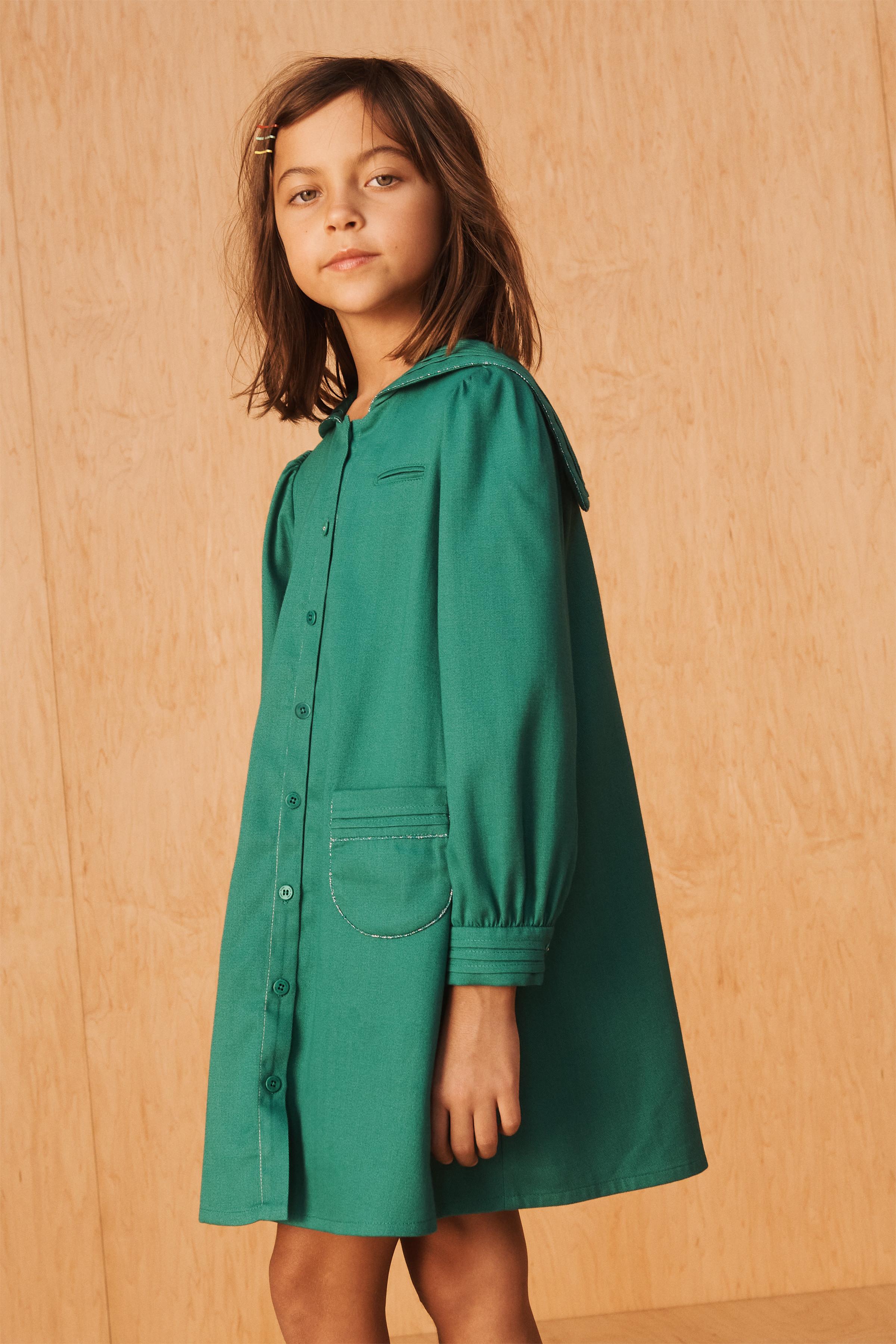 ROBE COL MARIN BRILLANT ÉDITION LIMITÉE