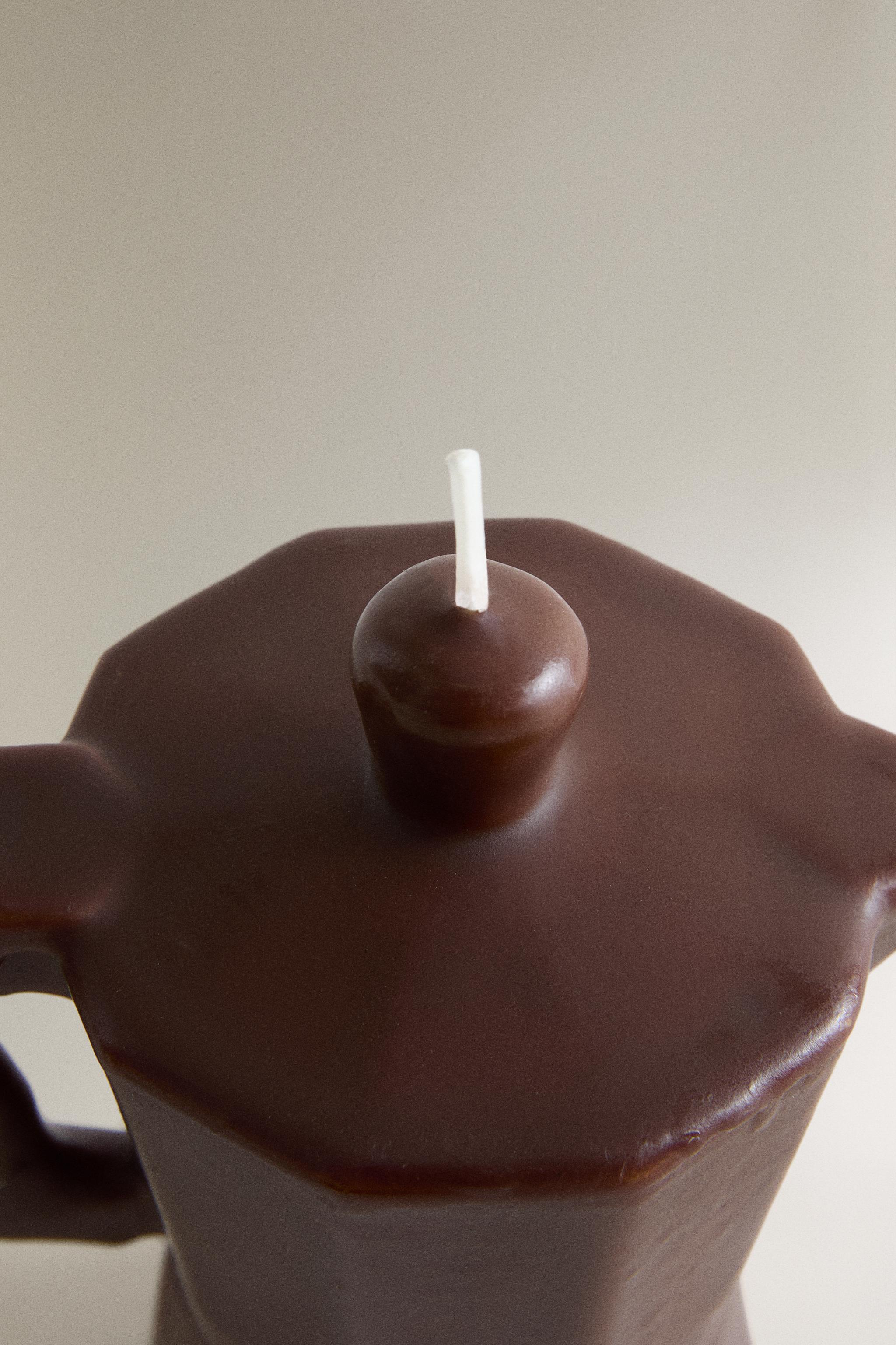 COFFEE CREAM MOKA POT CANDLE
