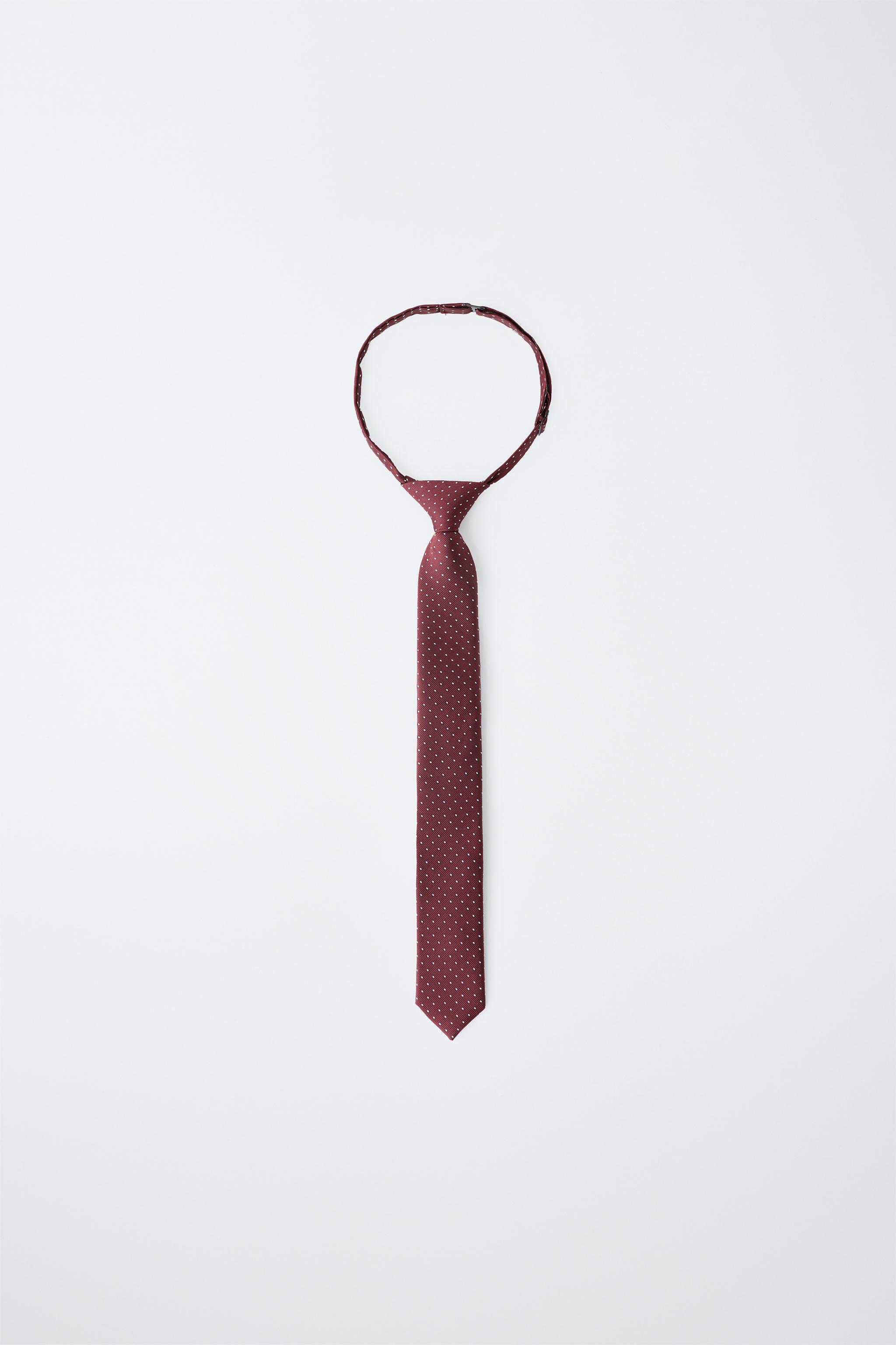 POLKA DOT PRINT TIE