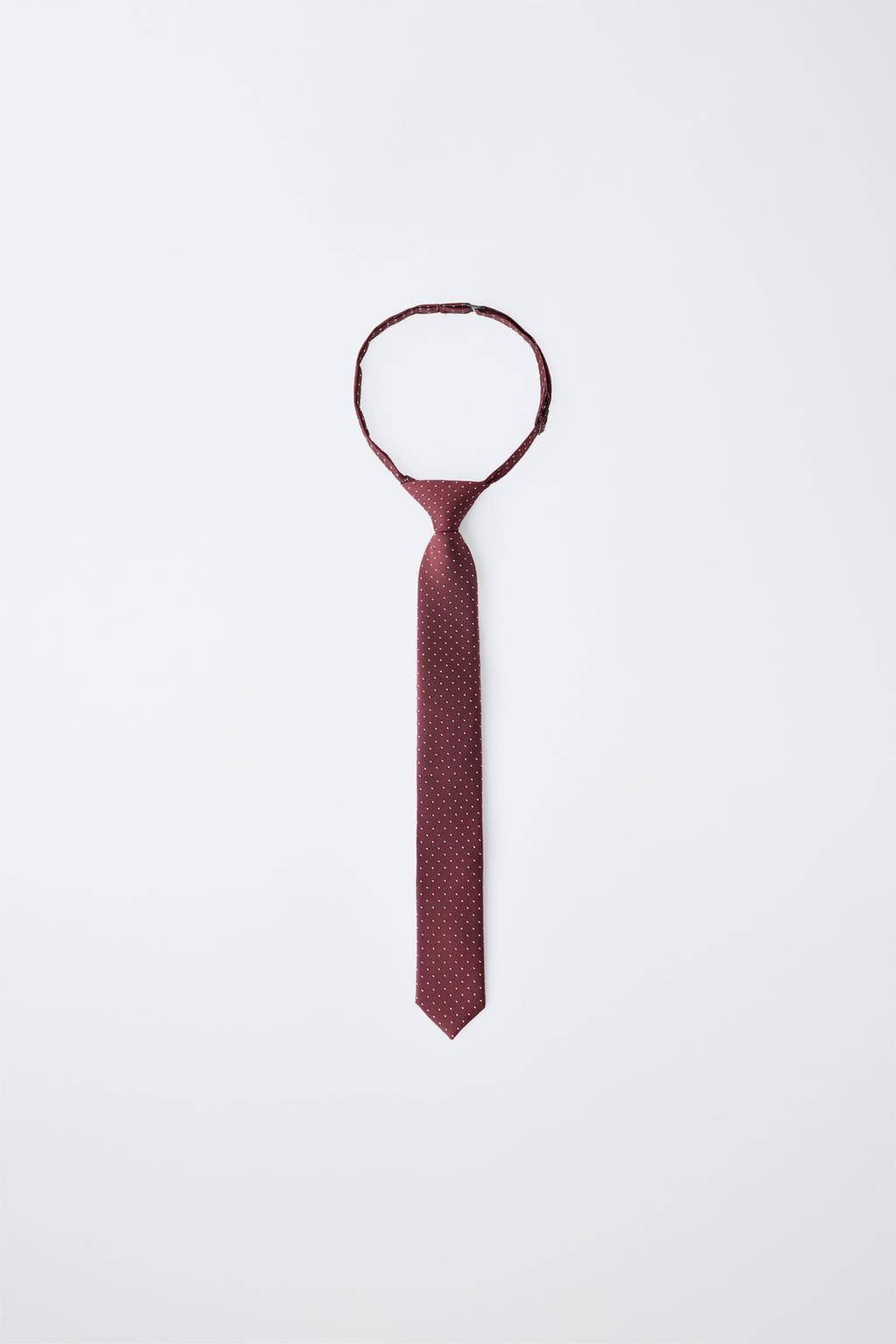 POLKA DOT PRINT TIE