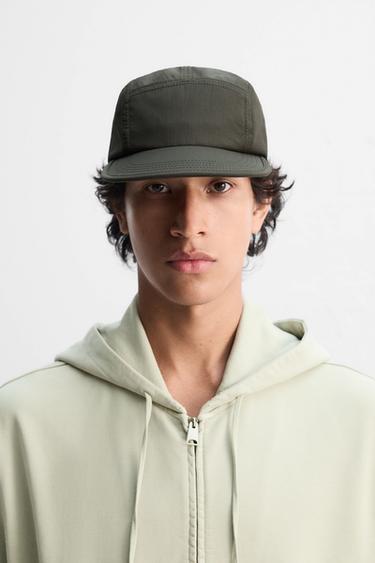 FLAT PEAK TECHNICAL CAP - Earth by Zara - Image 0