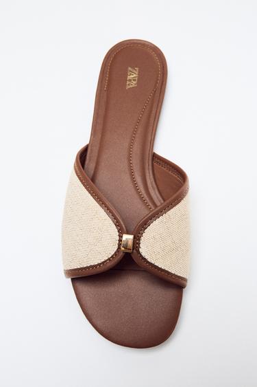 FLAT SANDALS - Multicoloured by Zara