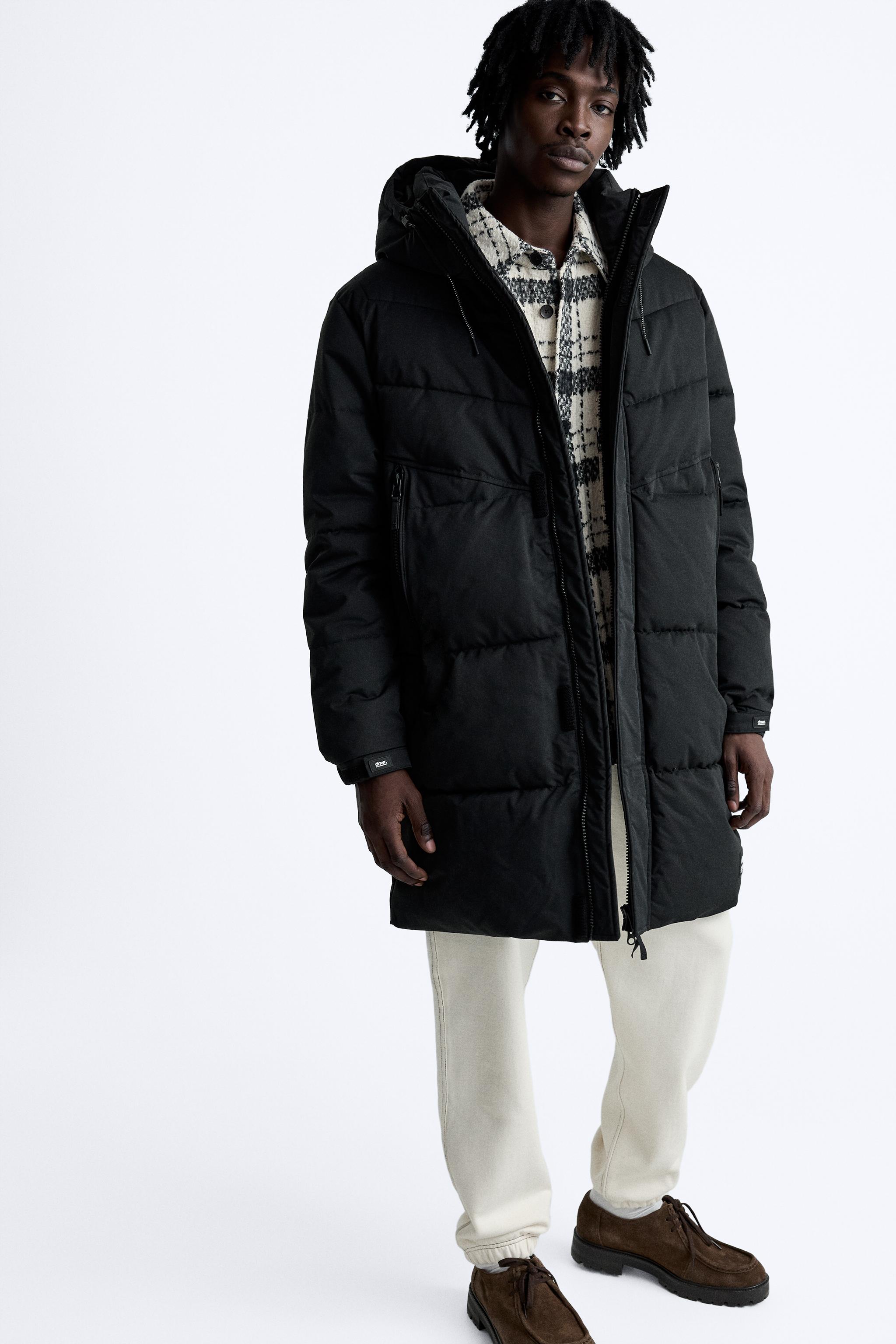 Zara 2025 parka mens