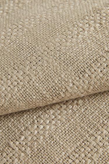 TEXTURED LINEN PLACEMAT - Light beige by Zara - Image 3