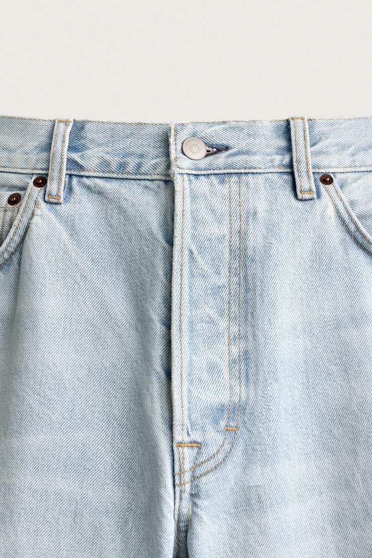 Jeans de corte recto hasta el tobillo 8